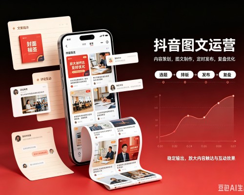 银海抖音图文代运营服务